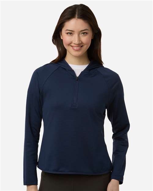 Team 365 Women's Qualify Quarter-Zip Hooded Pullover TT200W
