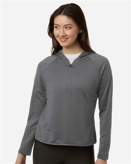 Team 365 Women's Qualify Quarter-Zip Hooded Pullover TT200W