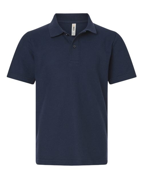CORE365 Youth Resolve CVC Performance Pique Polo CE106Y