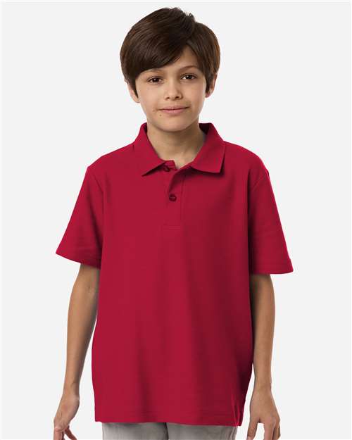 CORE365 Youth Resolve CVC Performance Pique Polo CE106Y