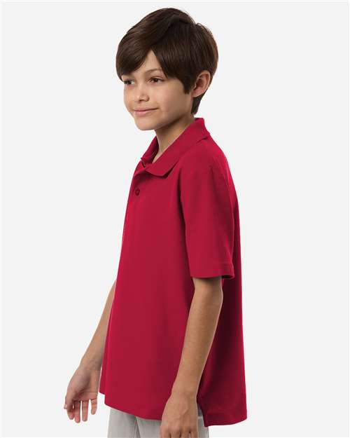 CORE365 Youth Resolve CVC Performance Pique Polo CE106Y