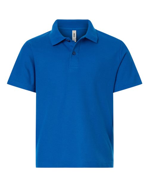 CORE365 Youth Resolve CVC Performance Pique Polo CE106Y