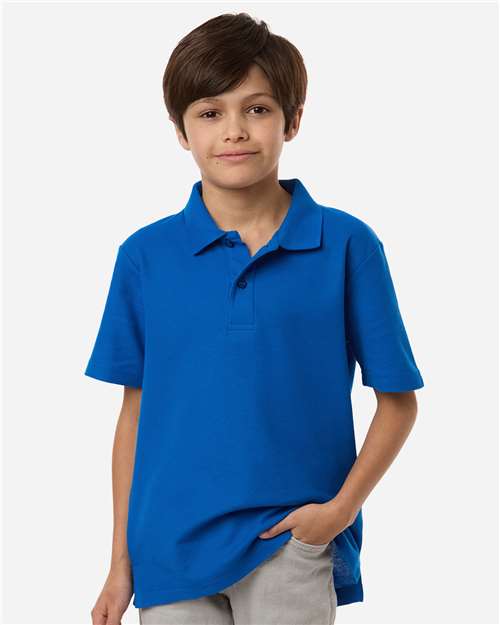 CORE365 Youth Resolve CVC Performance Pique Polo CE106Y
