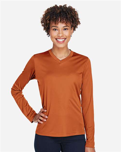 Team 365 Women's Zone Performance Long Sleeve T-Shirt TT11WL