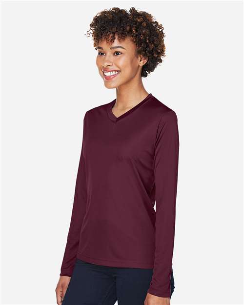 Team 365 Women's Zone Performance Long Sleeve T-Shirt TT11WL