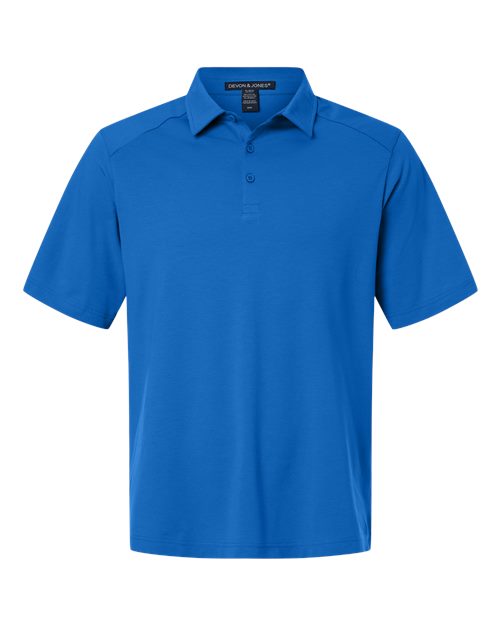 Devon & Jones Men's Seaton Pebble Textured Polo DG102
