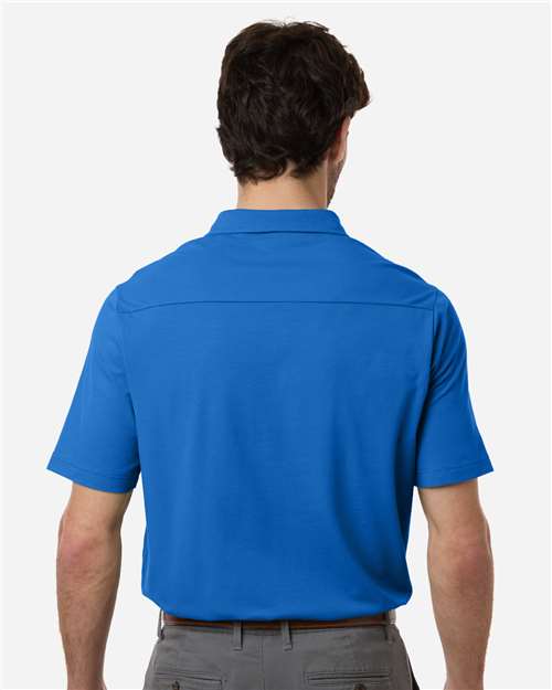 Devon & Jones Men's Seaton Pebble Textured Polo DG102