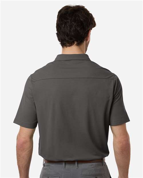 Devon & Jones Men's Seaton Pebble Textured Polo DG102