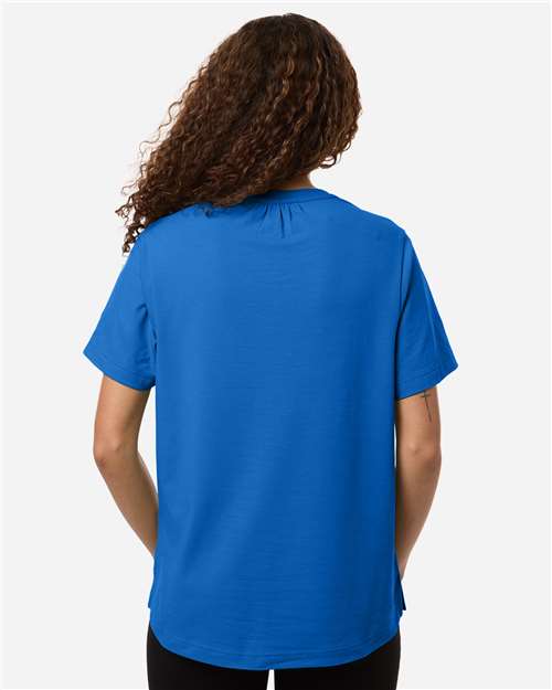 Devon & Jones Women's Seaton Pebble Textured Polo DG102W