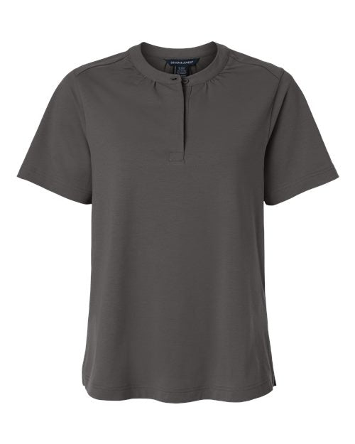 Devon & Jones Women's Seaton Pebble Textured Polo DG102W