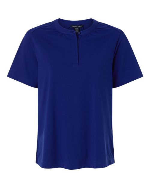Devon & Jones Women's Seaton Pebble Textured Polo DG102W