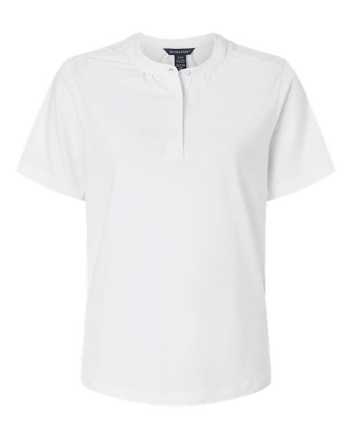 Devon & Jones Women's Seaton Pebble Textured Polo DG102W