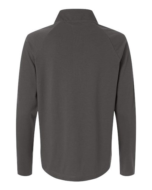 Devon & Jones Women's Seaton Pebble Textured Quarter-Zip Pullover DG402W
