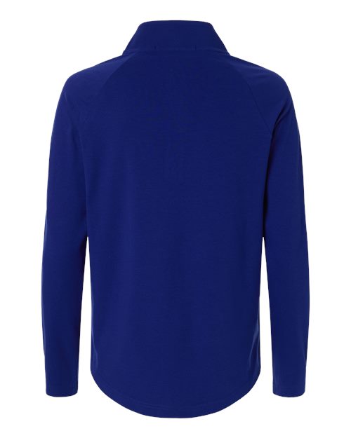 Devon & Jones Women's Seaton Pebble Textured Quarter-Zip Pullover DG402W