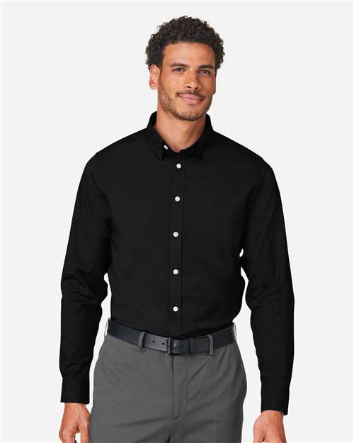 Devon & Jones Men's CrownLux Performance® Spencer Poplin Dress Shirt DG505
