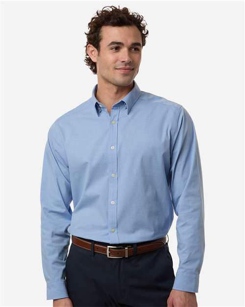 Devon & Jones Men's CrownLux Performance® Spencer Poplin Dress Shirt DG505