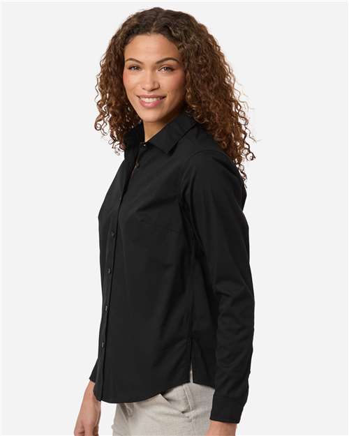 Devon & Jones Women's CrownLux Performance® Spencer Poplin Dress Shirt DG505W