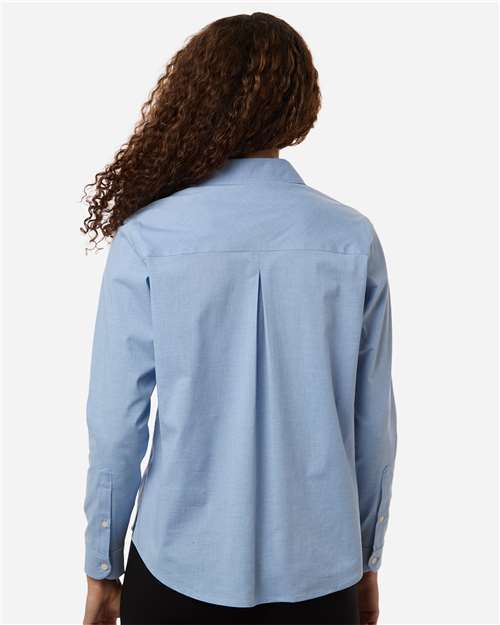 Devon & Jones Women's CrownLux Performance® Spencer Poplin Dress Shirt DG505W