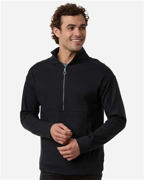 North End Men's Mantra Half-Zip Ottoman Pullover NE220