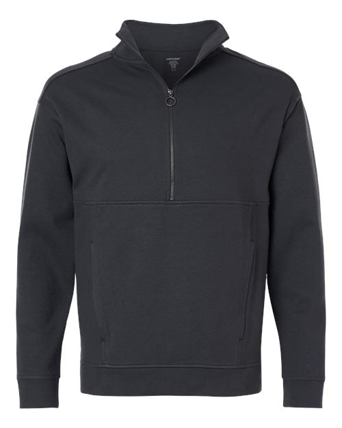 North End Men's Mantra Half-Zip Ottoman Pullover NE220