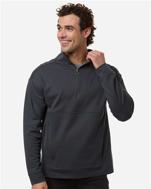 North End Men's Mantra Half-Zip Ottoman Pullover NE220