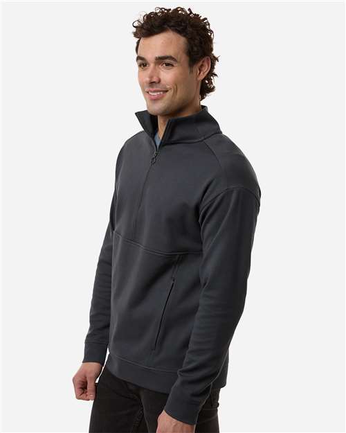 North End Men's Mantra Half-Zip Ottoman Pullover NE220
