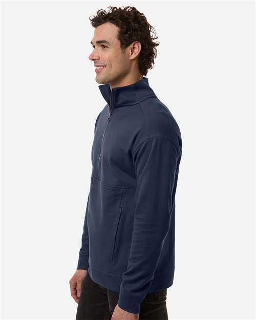 North End Men's Mantra Half-Zip Ottoman Pullover NE220