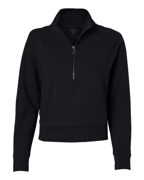 North End Women's Mantra Half-Zip Ottoman Pullover NE220W