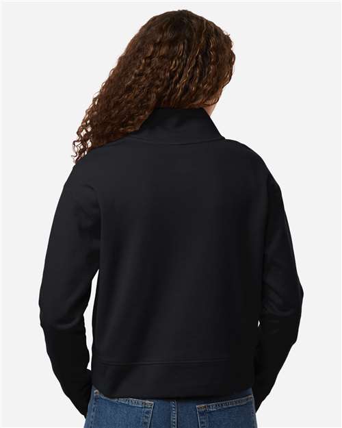 North End Women's Mantra Half-Zip Ottoman Pullover NE220W