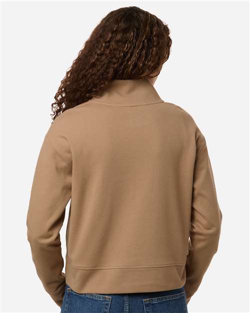 North End Women's Mantra Half-Zip Ottoman Pullover NE220W