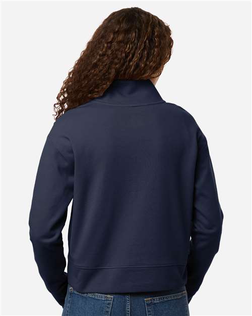 North End Women's Mantra Half-Zip Ottoman Pullover NE220W