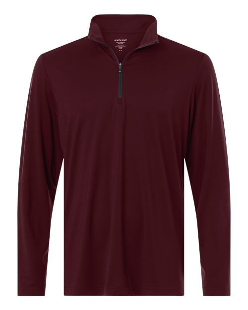 North End Men's JAQ Stretch Performance Quarter-Zip NE405