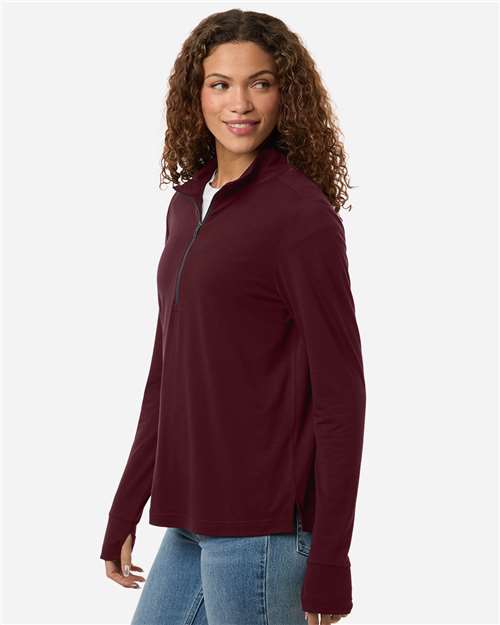 North End Women's JAQ Stretch Performance Quarter-Zip NE405W