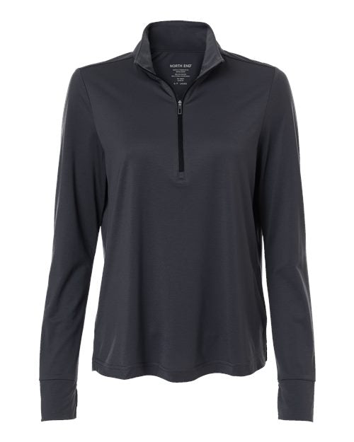 North End Women's JAQ Stretch Performance Quarter-Zip NE405W