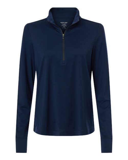 North End Women's JAQ Stretch Performance Quarter-Zip NE405W