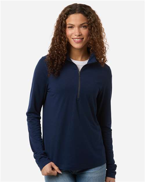 North End Women's JAQ Stretch Performance Quarter-Zip NE405W