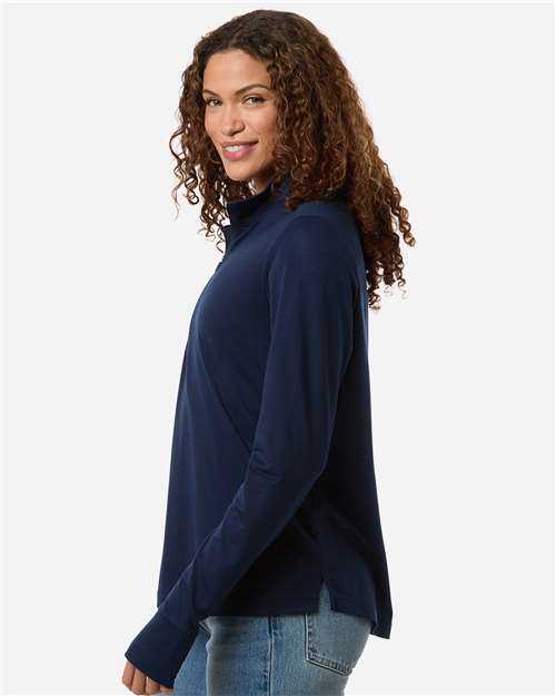 North End Women's JAQ Stretch Performance Quarter-Zip NE405W