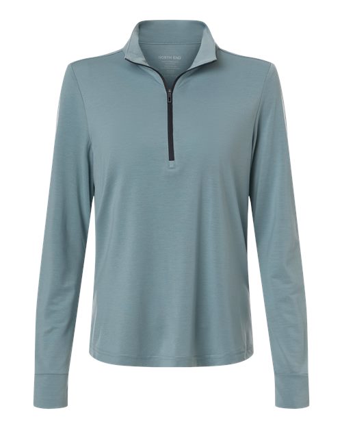 North End Women's JAQ Stretch Performance Quarter-Zip NE405W