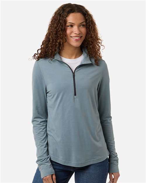 North End Women's JAQ Stretch Performance Quarter-Zip NE405W