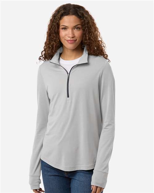 North End Women's JAQ Stretch Performance Quarter-Zip NE405W