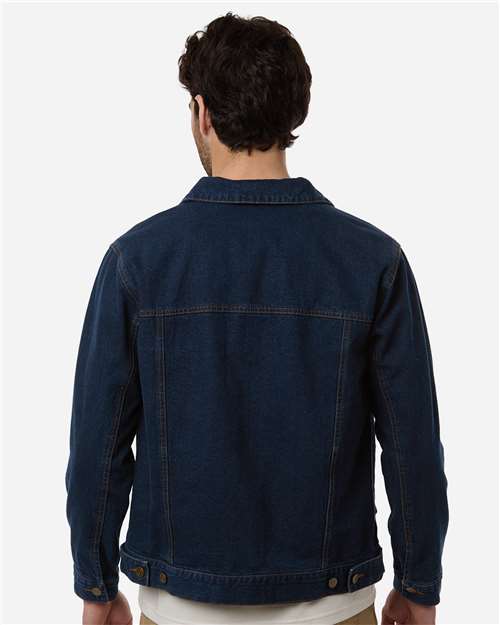 Harriton Unisex Cooper Denim Jacket M75