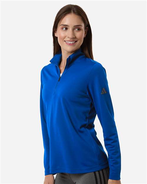 Adidas Women's Lightweight Quarter-Zip Pullover A400