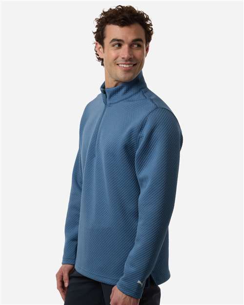 Puma Golf Men's Pebble Quarter-Zip Pullover 638595