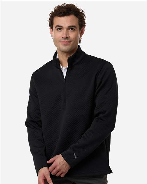 Puma Golf Men's Pebble Quarter-Zip Pullover 638595