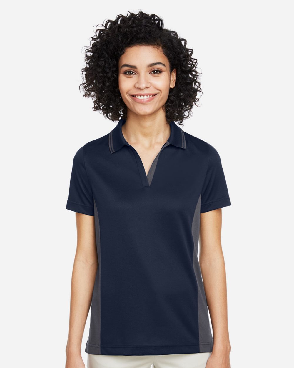 Harriton Women's Flash Snag Protection Plus IL Colorblock Polo M386W