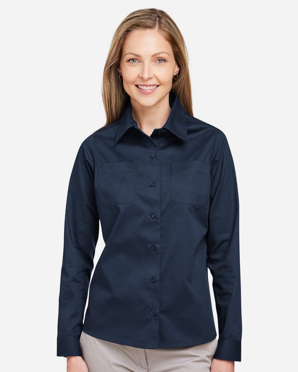 Harriton Women's Advantage IL Workshirt M585LW