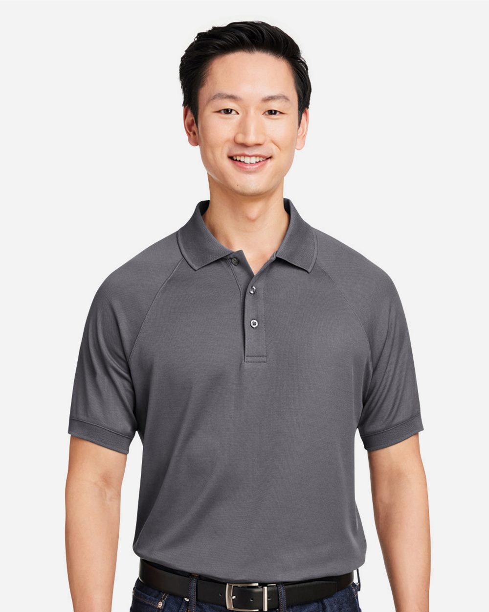 Harriton Men's Charge Snag and Soil Protect Polo M208