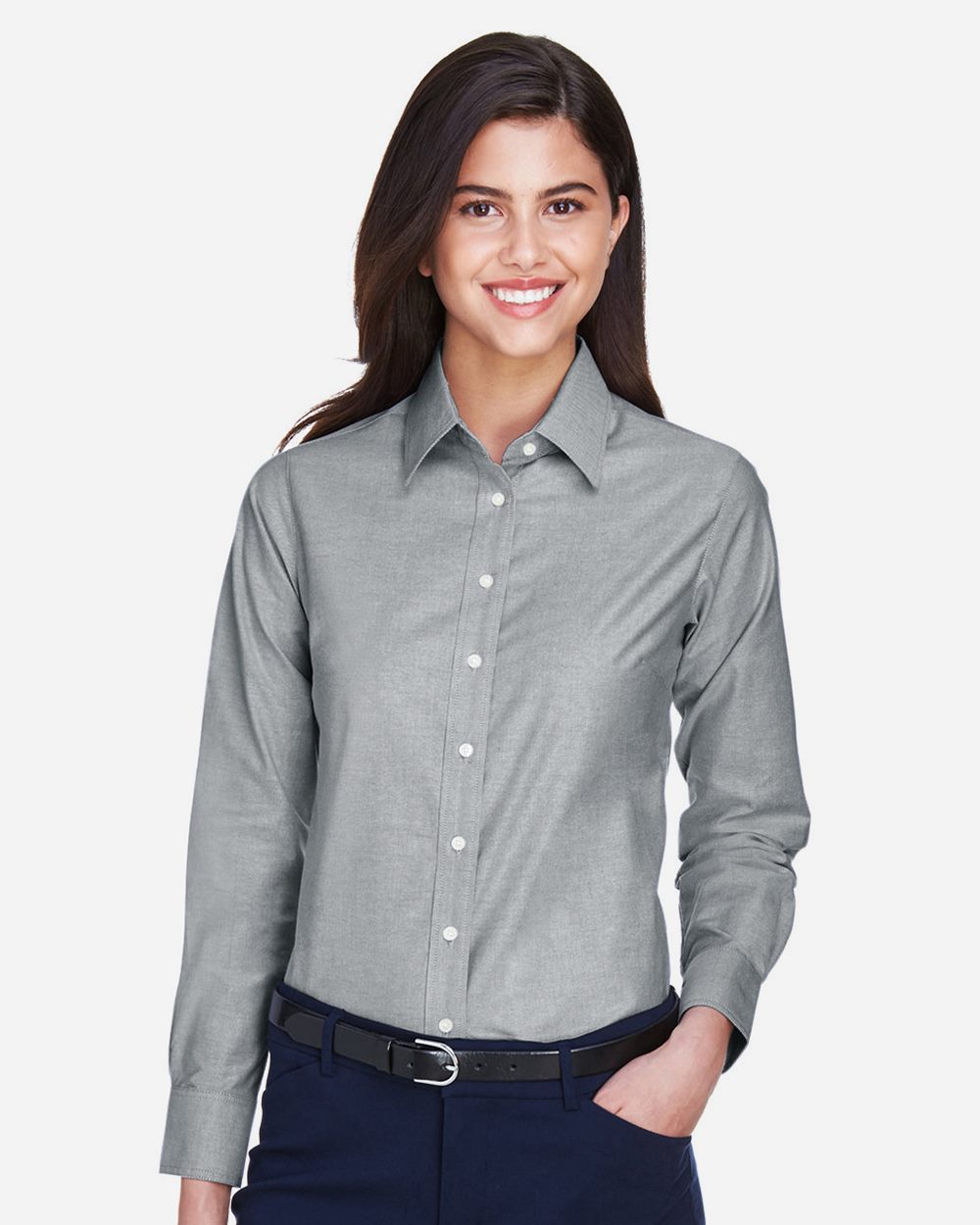 Harriton Women's Oxford Dress Shirt M600W