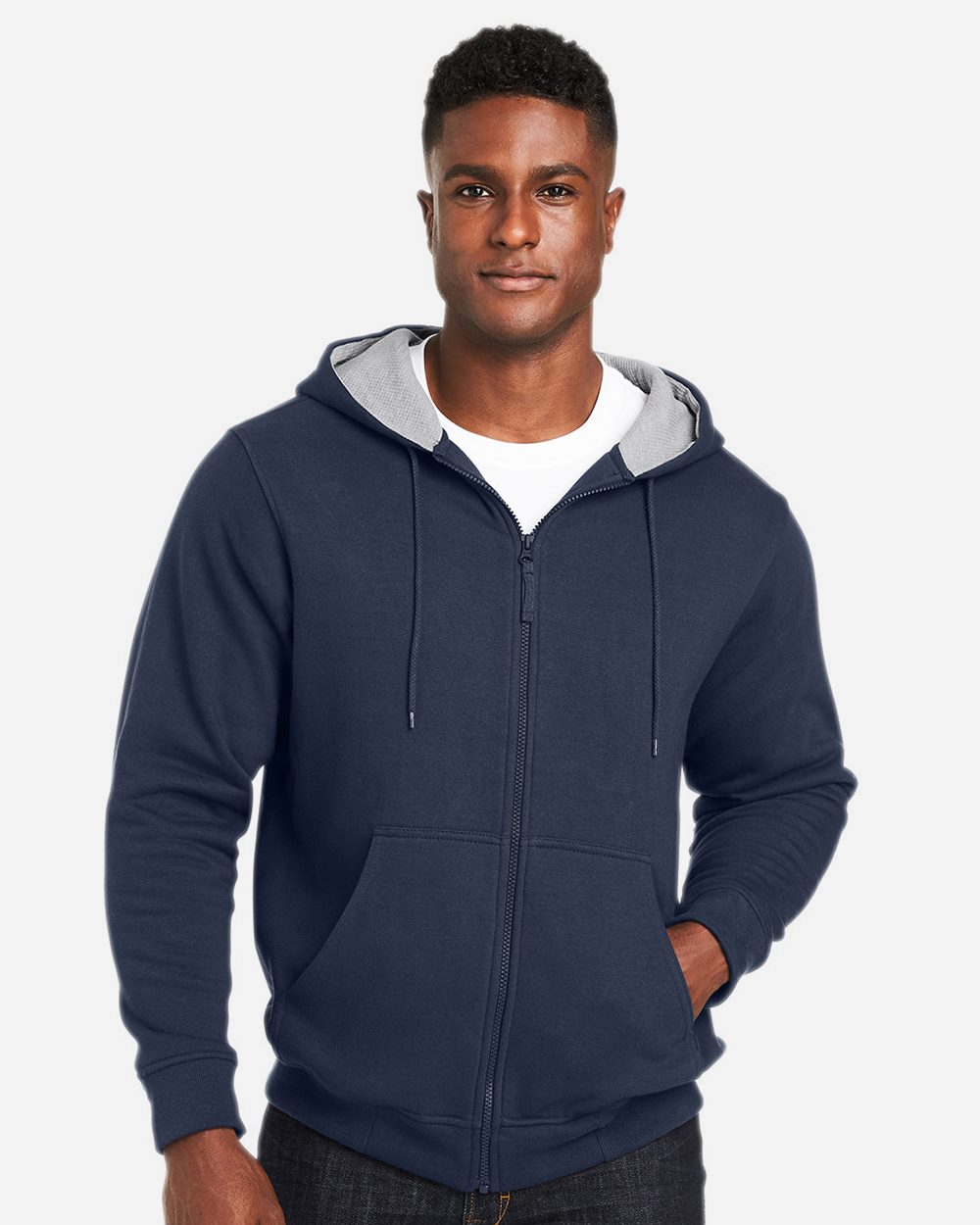 Harriton Unisex Tall ClimaBloc™ Lined Heavyweight Hooded Sweatshirt M711T