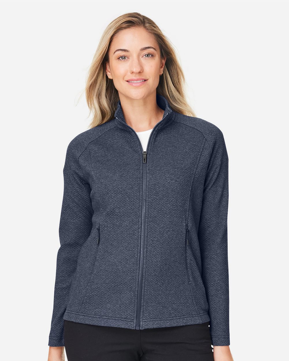 North End Women's Spirit Textured Full-Zip NE727W